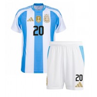 Dres Argentina Alexis Mac Allister #20 Domaci za djecu Copa America 2024 Kratak Rukav (+ kratke hlače)